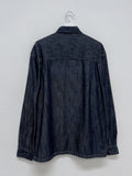 [Setup Available/Unisex] Colin Pintuck Overfit Denim Shirt Jacket