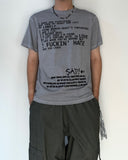SAD Lettering Short Sleeve Tee