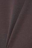 Jersey high-neck zip-up