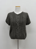 Bread Cable Half Knit