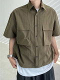 Two Pocket Snap String Shirt