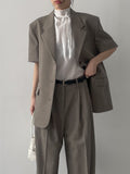 Carmen tie short sleeve blouse