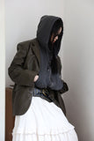 Bai Washing Crop Zip-Up
