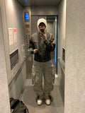 Military cut line cargo pants