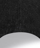 Two visor denim cap
