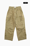 Rare dying multi cargo pants
