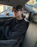 Mono Brushed Half Turtleneck Sweatshirt