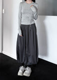 STRING BALLOON SKIRT