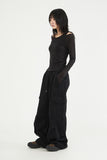 Roca side snap cargo pants