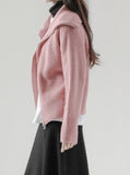 [Premium] Cory Two-Way Zip Up Knit