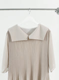 Romel Chiffon Pleated One Piece