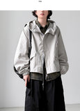 Midori Crop Balloon Field Jacket