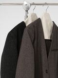 [Premium] London Wool Two-Button Jacket & Skirt Setup
