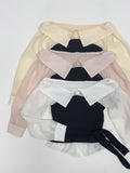 Buttery Off-Shoulder Layered Blouse