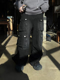 Buyer Parachute Black Blue Pocket Denim
