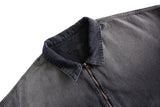 Aging Trucker Denim Jacket