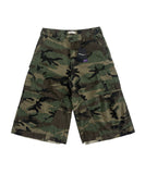 Military Camo Cargo Bermuda Pants