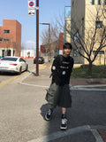Bear Pigment Cargo Bermuda Pants