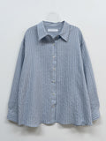 Chaplin Stripe Loose Fit Shirt