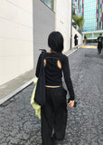 CURVE BACK ARC TEE