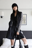 Nylon hood vest