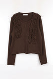 Rev Frill Knit Cardigan