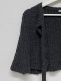 Boucle Strap Cape Cardigan