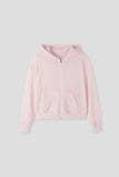 Sheer Summer Hood Zip-Up