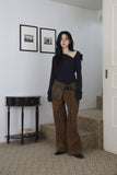 Pyurik rivet wide pants