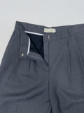 Ber Linen Two Tuck Wide Slacks