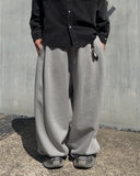 Oversizing Wide Sweatpants