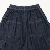 Astle Washed Balloon Denim Pants