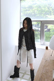 Two-Tuck Half Cotton Shorts