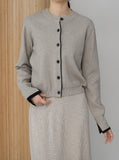 [Premium] Autumn Muse Color Matching Cardigan