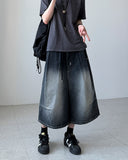 Upi Studded Bermuda Denim