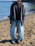Nut Mohair Damage Cardigan