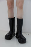 Half Enamel Rain Boots