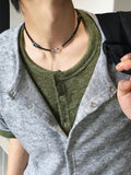 Ian Crop Round Knit Short Sleeve Cardigan