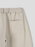 Mio Basic Pintuck Bermuda Pants