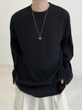 Wave Pleats Over T-Shirt