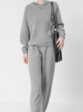 [Premium] Whole Garment Lay Hood & Jogger Pants Set Up Pants