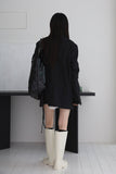 simple long rain boots