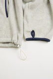 Naid fleece zip-up jumper