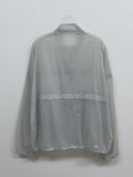 Millet See-Through Overfit Windbreaker