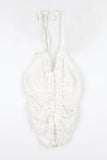 Vacation Ruffle Halter Sleeveless