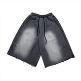 Check Skirt Bermuda Denim