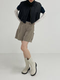 Claudie Crop Padded Vest