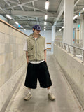 4 Pocket nylon hood vest