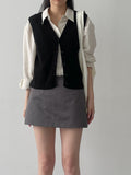 Billy V-neck Knit Vest