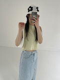 [summer] Floral Knit Bucket Hat